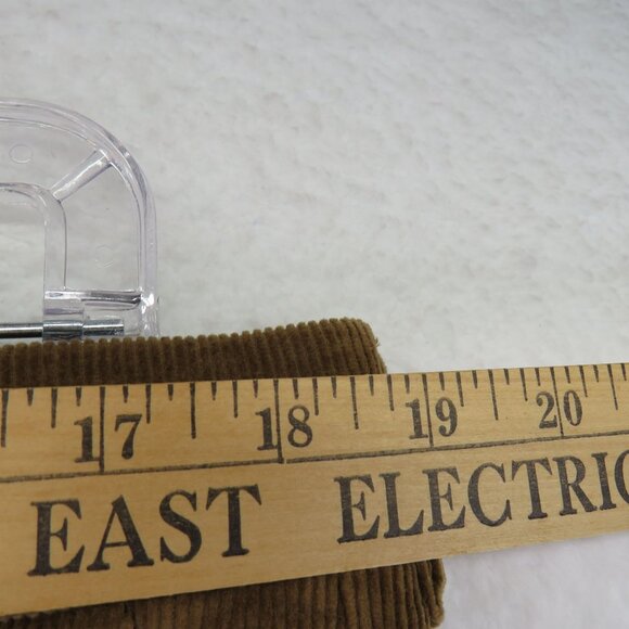 New Roundtree Yorke Pants Size 38 x 34 Brown Luxury Corduroy Stewart Classic Fit - Picture 9 of 11